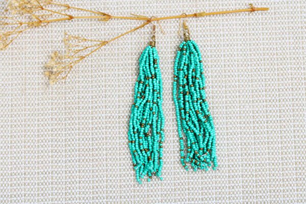GOMA African Beaded Earrings