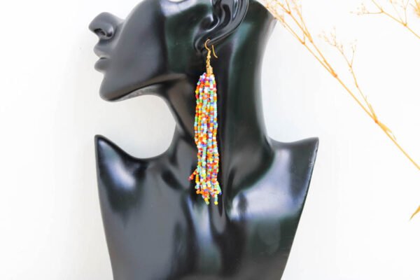 FEHEDI African Beaded Earrings