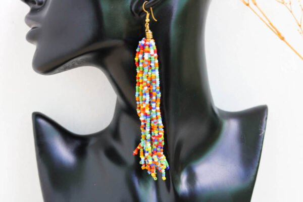 FEHEDI African Beaded Earrings