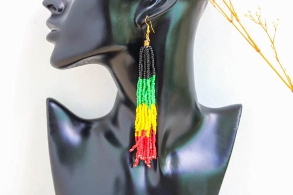 HASINA African Beaded Earrings