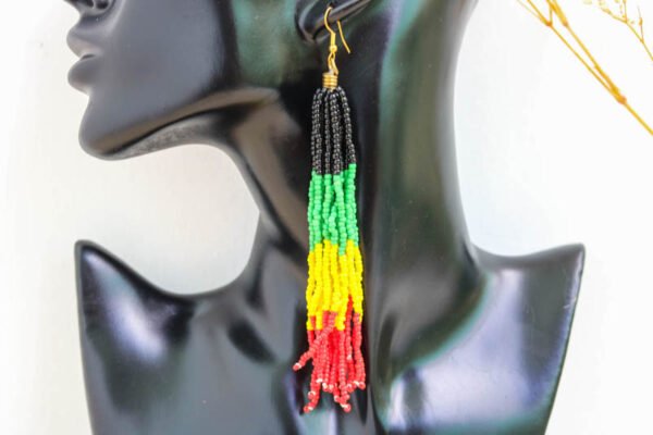 HASINA African Beaded Earrings