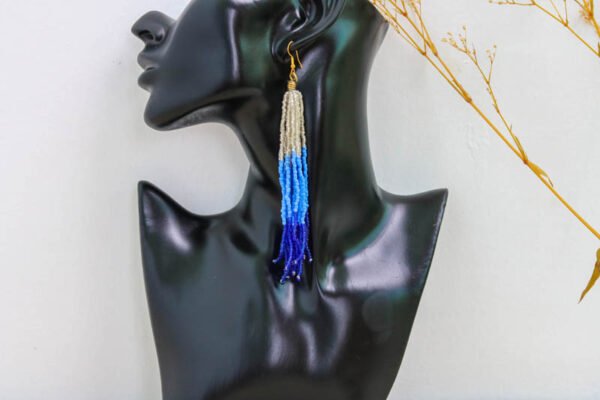 HAFZA African Beaded Earrings
