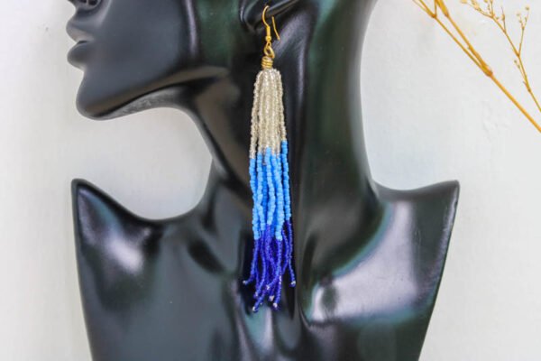 HAFZA African Beaded Earrings