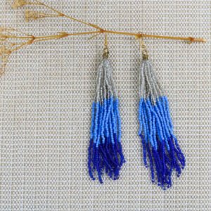 HAFZA African Beaded Earrings