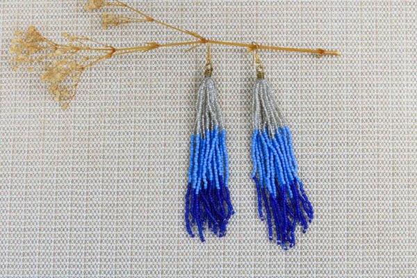 HAFZA African Beaded Earrings