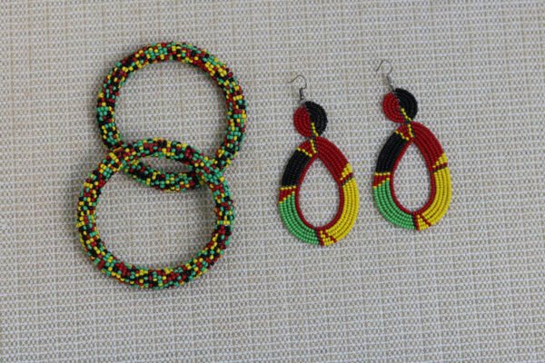 HIMA African Beaded Jewelry Set