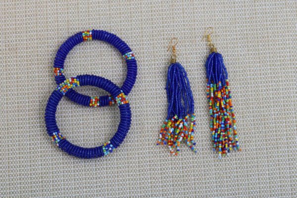 HAYA African Beaded Jewelry Set