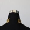 ETAGO African brass choker necklace