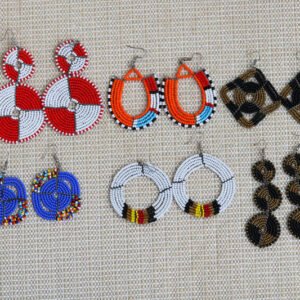 LESHIA Maasai Beaded Earrings