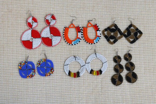 LESHIA Maasai Beaded Earrings