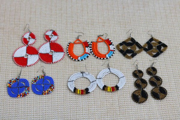 LESHIA Maasai Beaded Earrings