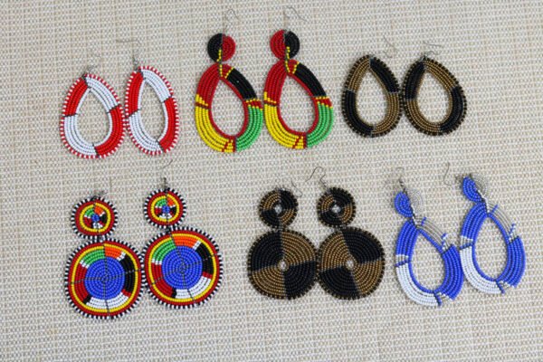 IDILI Maasai Beaded Earrings