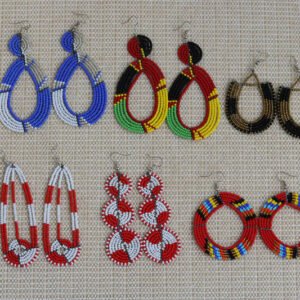 IBADA Maasai Beaded Earrings