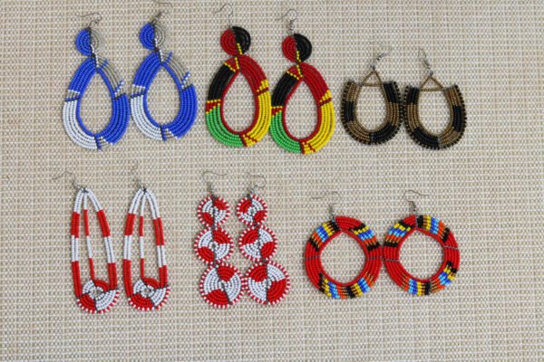 IBADA Maasai Beaded Earrings