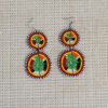 IMARA African Beaded Earrings