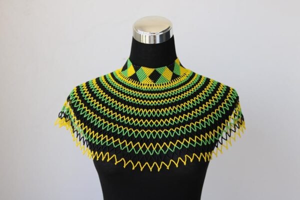 NANDI African Wedding Shawl necklace