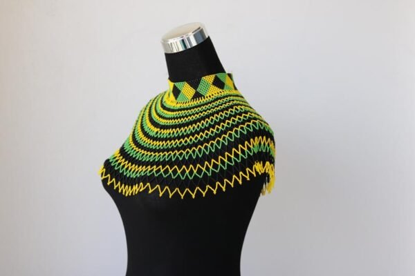 NANDI African Wedding Shawl necklace