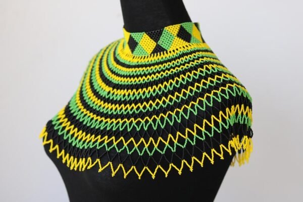 NANDI African Wedding Shawl necklace