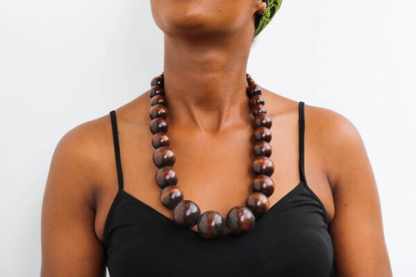 BAKA Wooden Beaded necklace
