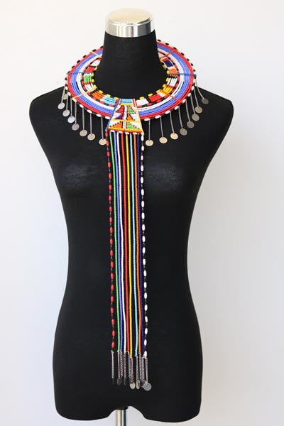 TISHA Maasai wedding necklace