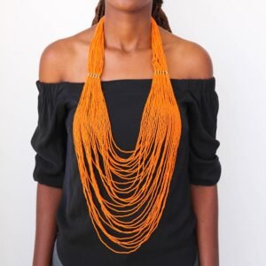ABA African beaded necklace