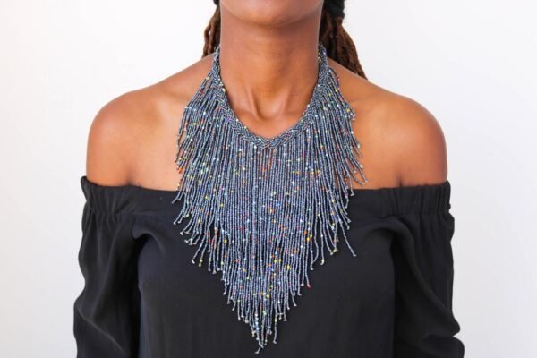 ADISA African beaded necklace