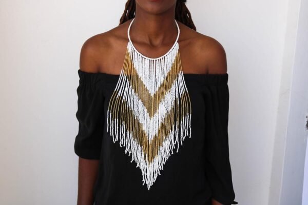 LAMUA african beaded necklace