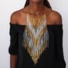 DIANI african beaded necklace