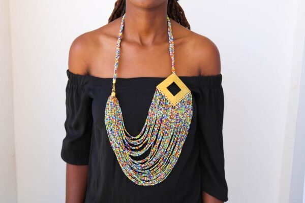 KAJIADO African beaded necklace