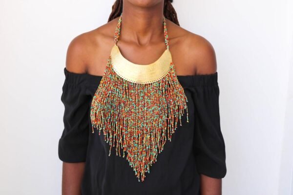 OKEYO african beaded necklace
