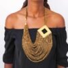 ALABA African beaded necklace