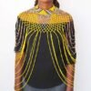 ROKA Beaded shawl necklace