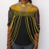 ROKA Beaded shawl necklace