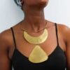 BUTOSO African brass necklace