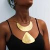 BUTOSO African brass necklace