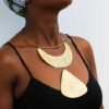 BUTOSO African brass necklace