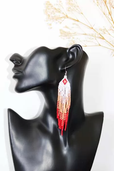 FANTA African Beaded Earrings