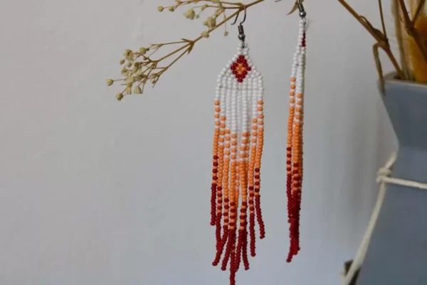 FANTA African Beaded Earrings