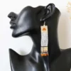 FALA African Beaded Earrings