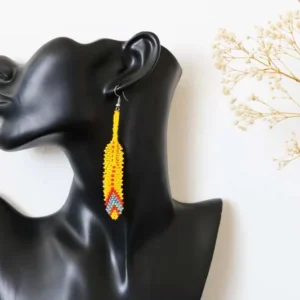 FANAKA African Beaded Earrings