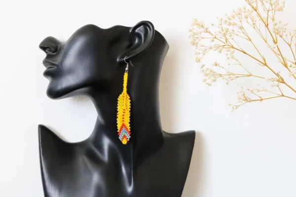 FANAKA African Beaded Earrings