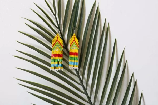 FIFE African Beaded Earrings