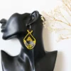FISEHA African Beaded Earrings