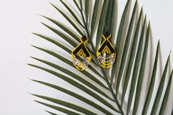FISEHA African Beaded Earrings
