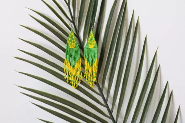 GAVI African Beaded Earrings