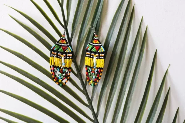 FUSI African Beaded Earrings