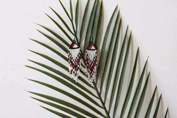 HOLA African Beaded Earrings