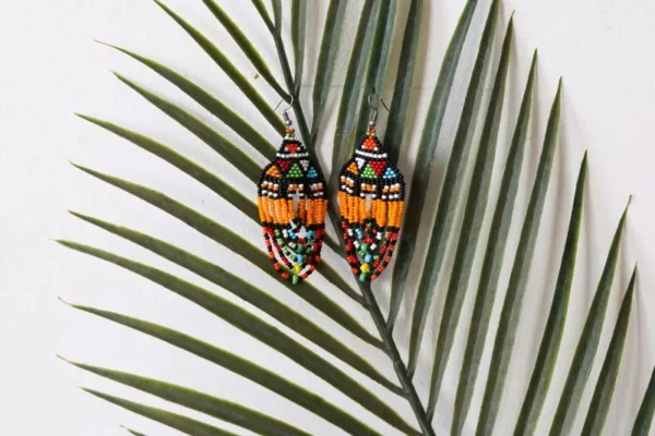 SADE African Beaded Earrings