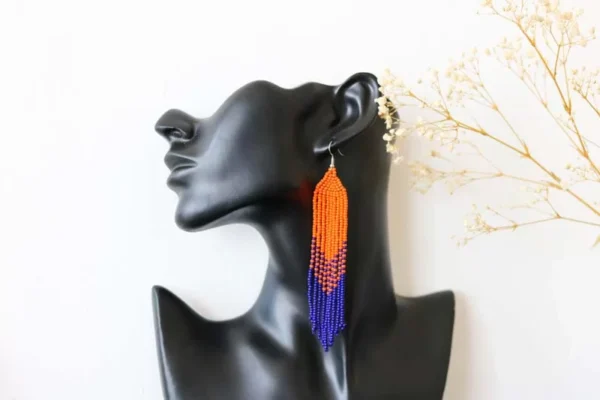 FAYOLA African Beaded Earrings