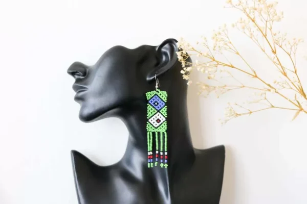 ZIFA African Beaded Earrings